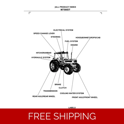 KUBOTA M7580DT PARTS MANUAL KUBOTA M7580DT PARTS MANUAL